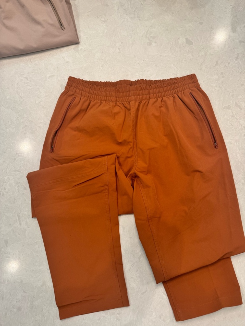 Outdoor Voices Rust Orange Rektrak Jogger Pants